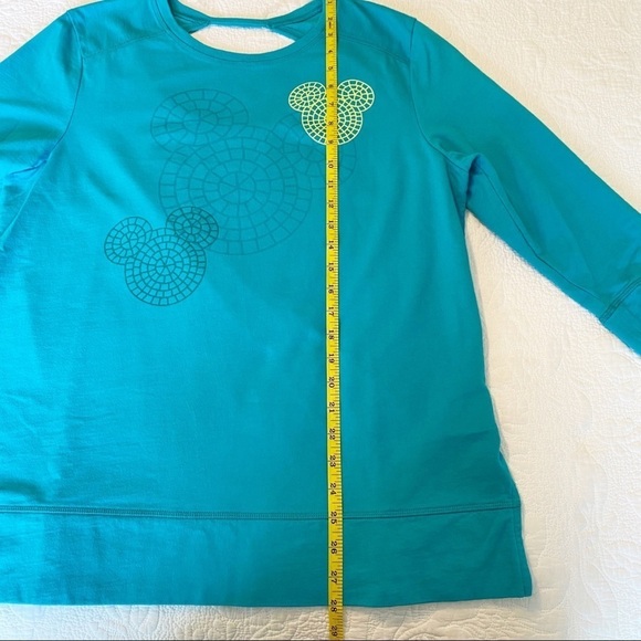 Disney Parks Mosaic Mickey Keyhole Back Sweatshirt - Picture 9 of 12